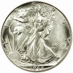 1944-S Walking Liberty 50C. MS-65 (NGC)