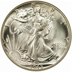 1945 Walking Liberty 50C. MS-65 (NGC)