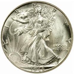 1946-S Walking Liberty 50C. MS-67 (NGC)