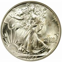 1947 Walking Liberty 50C. MS-65 (NGC)
