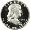 Image 1 : 1951 Franklin 50C. PR65 Ultra Cameo (NGC)
