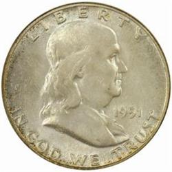 1951 Franklin 50C. MS-66 FBL (NGC)