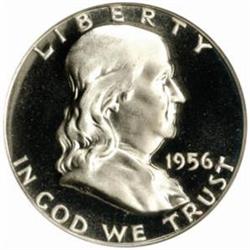 1956 Franklin 50C. Type II PR69DCam (PCGS) CAC