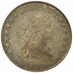 1799 $1. Die State I.Perfect Obverse. AU53 NGC