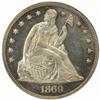 Image 1 : 1869 Seated Liberty Silver Dollar PR63 (PCGS) OGH