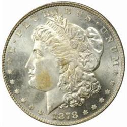 1878 8 TF Morgan S$1. VAM-6. DD. MS64 PCGS OGH