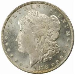 1878 7/8 TFs. Morgan S$1. Strong MS64 (PCGS) OGH
