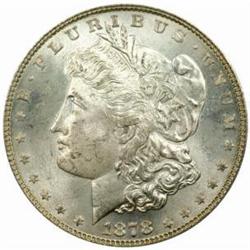 1878 7/8 TFs. Morgan S$1. Weak MS64 (PCGS) OGH