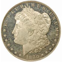1880-O Morgan Silver Dollar MS-64 DMPL (PCGS)