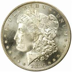 1880-S Morgan Silver Dollar MS-66 (PCGS) OGH