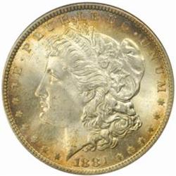 1881 Morgan Silver Dollar MS-65 (ANACS)