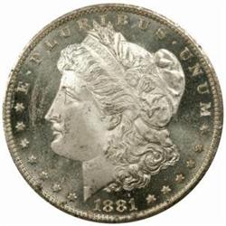 1881-CC Morgan Silver Dollar MS-64DMPL (PCGS) OGH