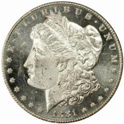 1881-CC Morgan Silver Dollar MS-63 DMPL (PCGS)
