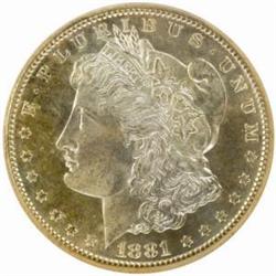1881-S Morgan Silver Dollar MS-68 PL (NGC)