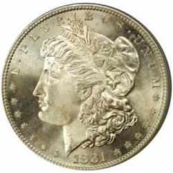 1881-S Morgan Silver Dollar MS-67 (PCGS)
