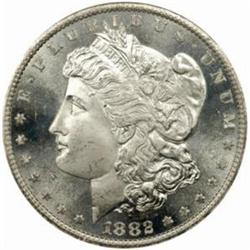 1882-CC Morgan Silver Dollar MS-66 PL (NGC) CAC