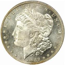 1882-S Morgan Silver Dollar MS-65 PL (PCGS) OGH