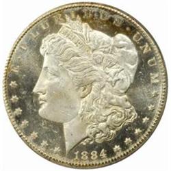 1884-CC Morgan Silver Dollar MS-64 DMPL (PCGS)