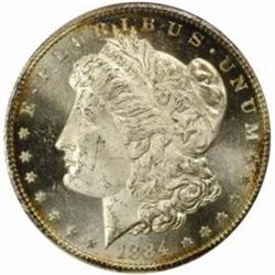 1884-CC Morgan Silver Dollar MS-64 DPL (NGC) OH
