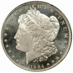 1884-O Morgan Silver Dollar MS-66 DMPL (PCGS) OGH