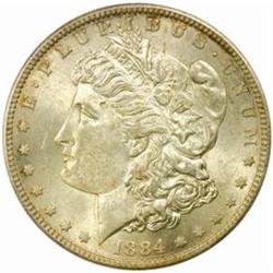 1884-S Morgan Silver Dollar MS-62 (NGC)