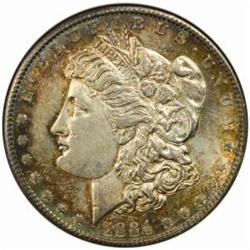 1884-S Morgan Silver Dollar AU-58 * (NGC)
