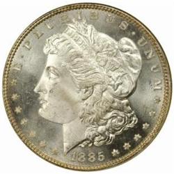 1885 Morgan Silver Dollar MS-66 DPL (NGC)