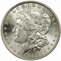 1886 Morgan Silver Dollar MS-65 (NGC)