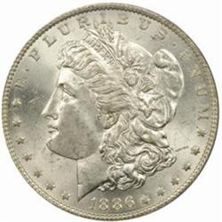 1886-O Morgan Silver Dollar MS-64 (PCGS)