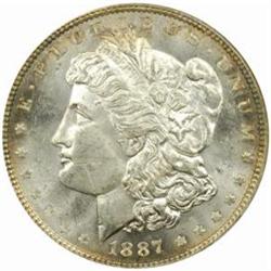 1887/6 Morgan S$1. Variety MS63PL (ANACS)