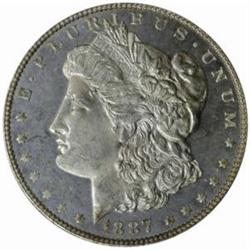 1887 Morgan Silver Dollar MS-65 DMPL (PCGS) OGH