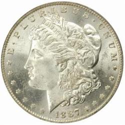 1887-O Morgan Silver Dollar MS-65 (ICG)