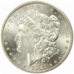 1887-S Morgan Silver Dollar MS-65 (ICG)