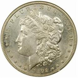 1892-S Morgan Silver Dollar AU-58 (NGC)