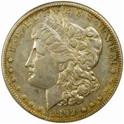 1892-S Morgan S$1. AU50 Details-Cleaned (ANACS)