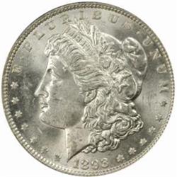 1893 Morgan Silver Dollar MS-62 (PCGS)