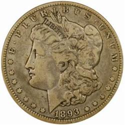 1893-O Morgan Silver Dollar VF-20 (NGC)