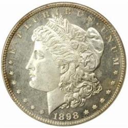 1898 Morgan Silver Dollar MS-66 DPL (NGC)