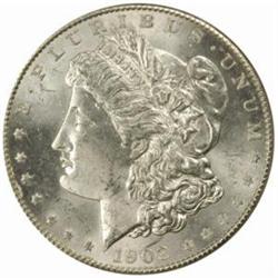 1902-S Morgan Silver Dollar MS-64 (PCGS)