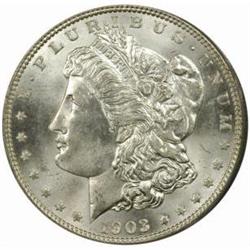 1903-O Morgan Silver Dollar MS-64 (PCGS) OGH