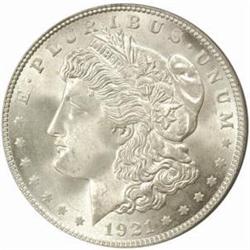 1921 Morgan Silver Dollar MS-66 (PCGS)
