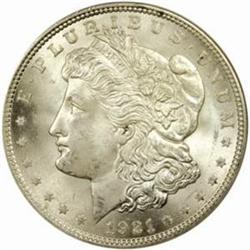 1921 Morgan Silver Dollar MS-65 (NGC)