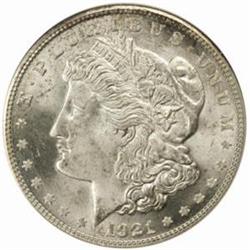 1921-S Morgan Silver Dollar MS-65 (ANACS)