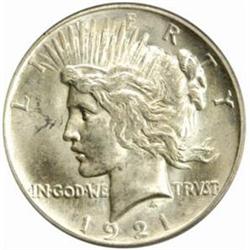 1921 Peace Silver Dollar High Relief MS-65 (PCGS)