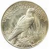 Image 2 : 1921 Peace Silver Dollar High Relief MS-64 (PCGS)