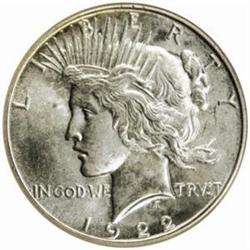 1922-S Peace Silver Dollar MS-66 (NGC)