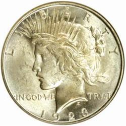 1923-D Peace Silver Dollar MS-65 (NGC)