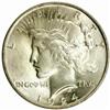 Image 1 : 1924 Peace Silver Dollar MS-66 (NGC)