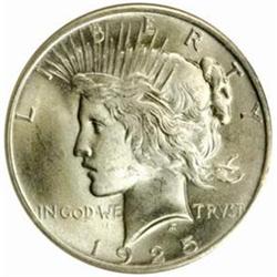 1925 Peace Silver Dollar MS-66 (NGC)
