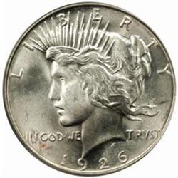 1926-D Peace Silver Dollar MS-65 (PCGS) OGH